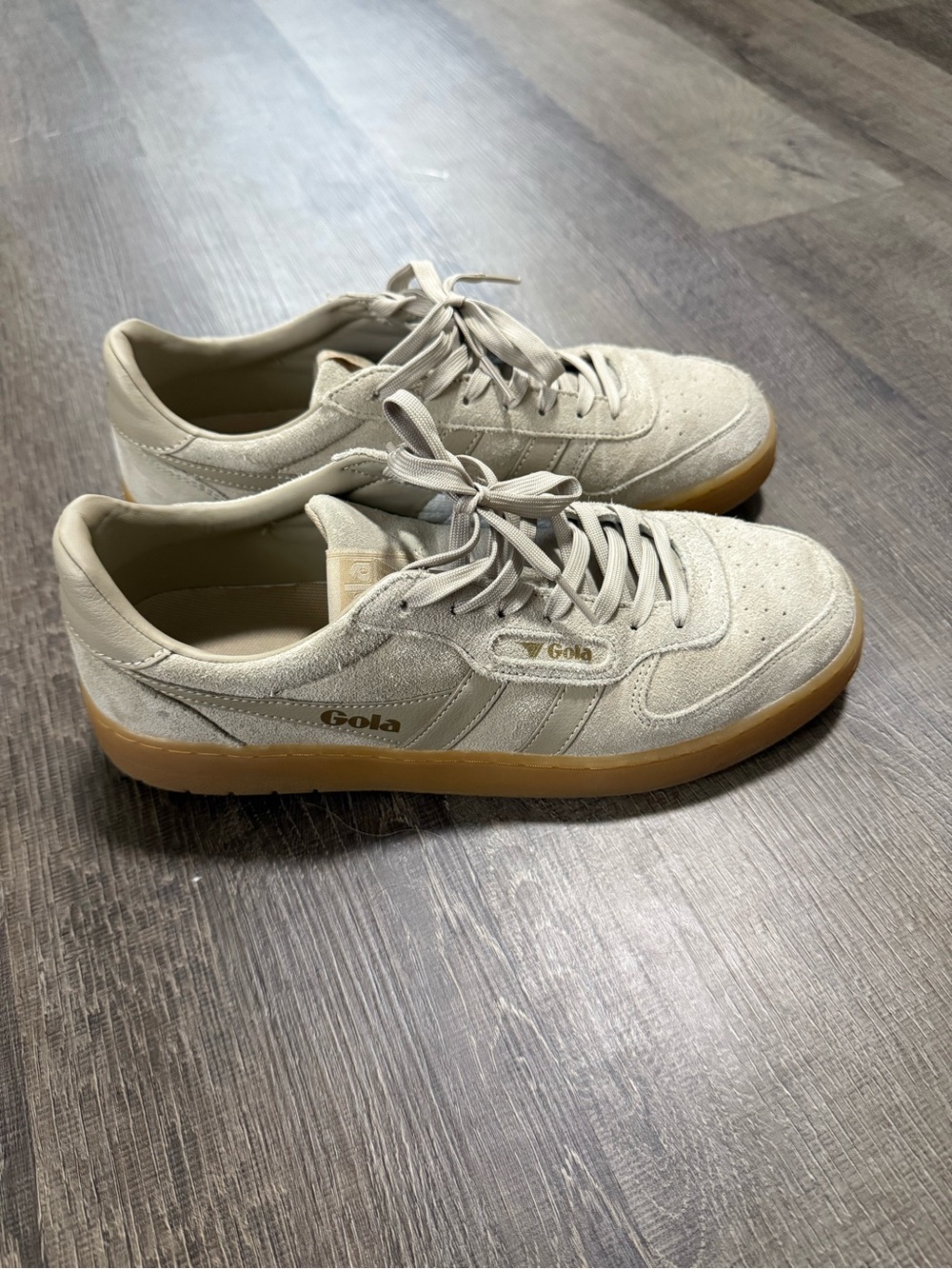 Gola Women’s Hawk Suede Sneakers with Gum Sole